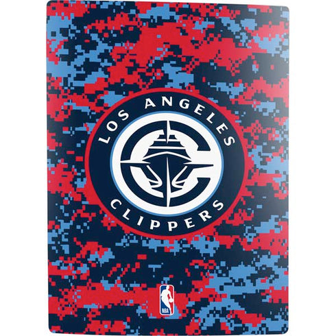 NBA LA Clippers Digi Camo PS5 Digital Edition Console Skin
